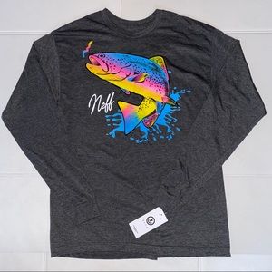 Neff long sleeve graphic tee NWT